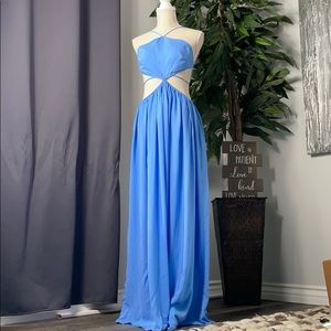 Gorgeous cutout floor length dress